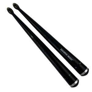 Sharper Image Electronic Drumsticks With Lights Sound Effects Musical 14" Tested